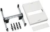 Kit Hager univers N 300×250mm pour rail DIN SLS 