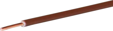 Filo senza alogeno FR 1.5mm² marrone Eca H07Z1-U 
