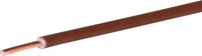 Fil sans halogène FR 1.5mm² brun Eca H07Z1-U 