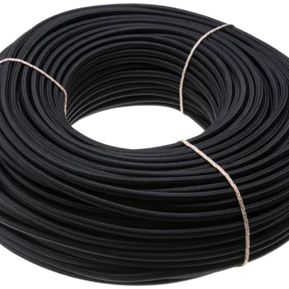 Câble H05VV-F textile 3×1mm² noir 100m 